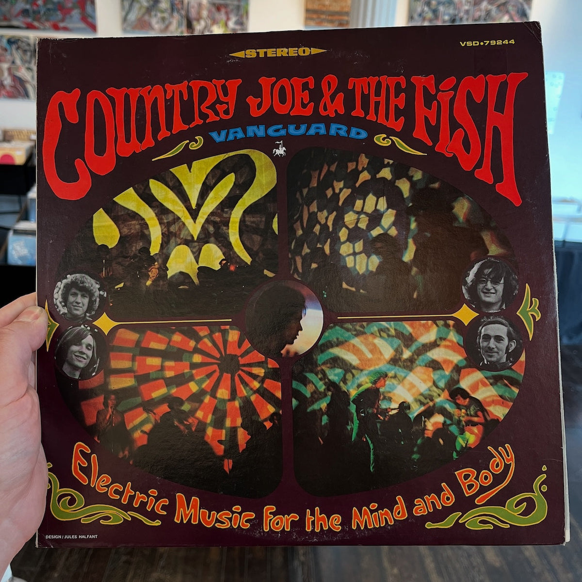 Country Joe & The Fish “Electric Music For The Mind And Body” LP