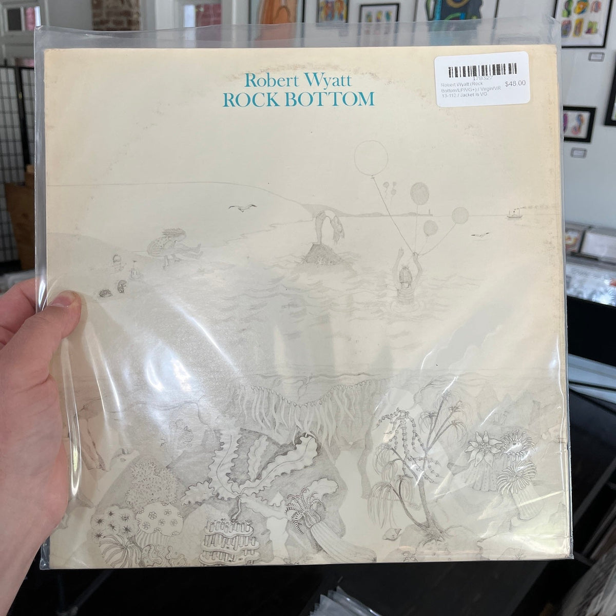 Robert Wyatt “Rock Bottom” LP