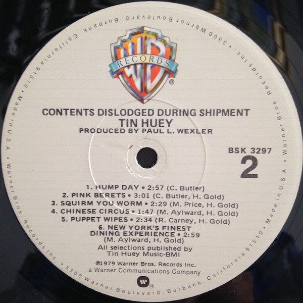 Tin Huey : Contents Dislodged During Shipment (LP, Album, Los)