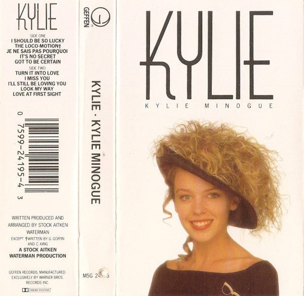 Kylie Minogue : Kylie (Cass, Album, AR,)