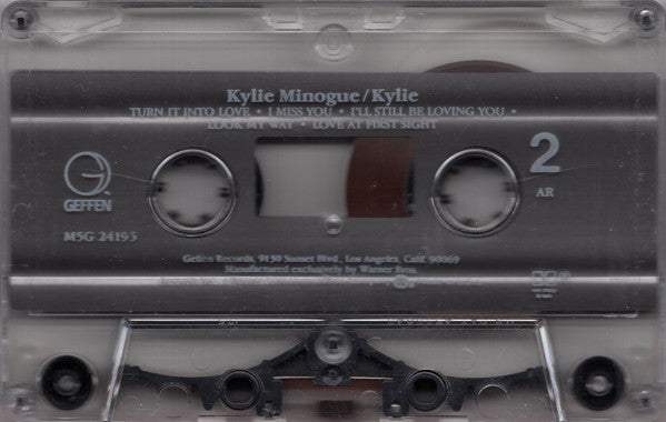 Kylie Minogue : Kylie (Cass, Album, AR,)