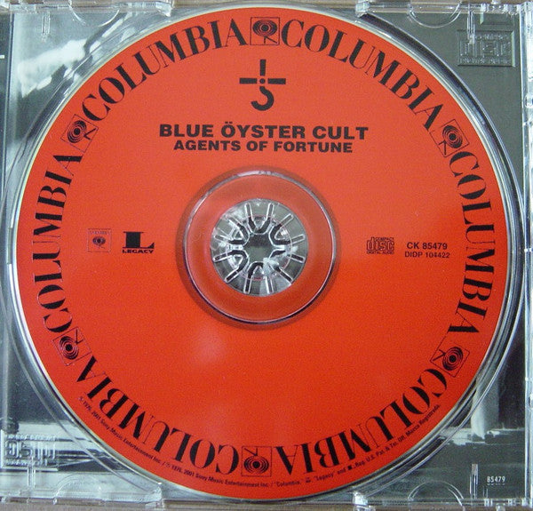 Blue Öyster Cult : Agents Of Fortune (CD, Album, Club, RE, RM, BMG)