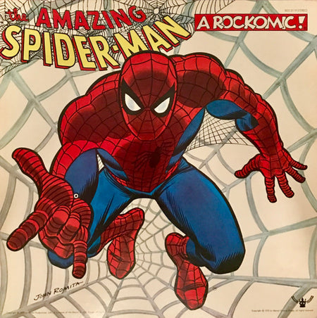 Ron Dante, The Webspinners : The Amazing Spider-Man: From Beyond The Grave - A Rockomic (LP, Album, Gat)