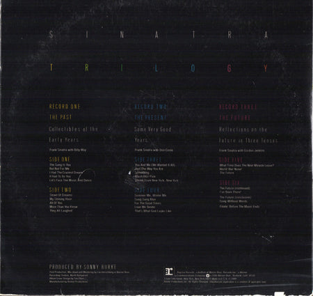 Frank Sinatra : Trilogy: Past, Present & Future (3xLP, Album, Jac)