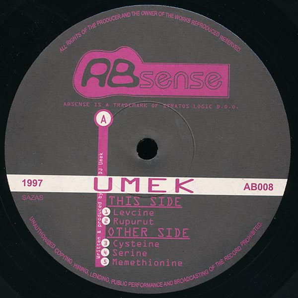 Umek : AB008 (12")
