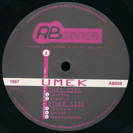 Umek : AB008 (12")