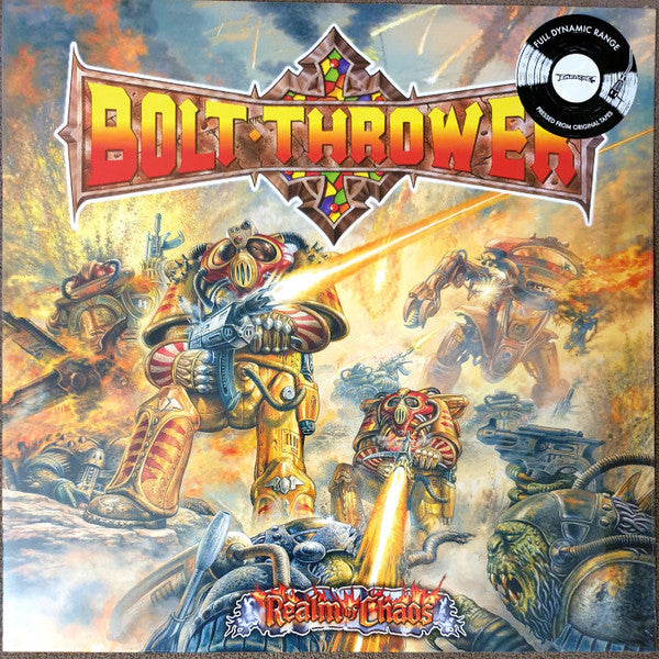 Bolt Thrower : Realm Of Chaos (LP, Album, RE, RM)