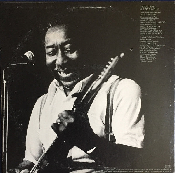 Muddy Waters : Muddy "Mississippi" Waters Live (LP, Album, Ter)
