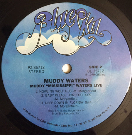 Muddy Waters : Muddy "Mississippi" Waters Live (LP, Album, Ter)