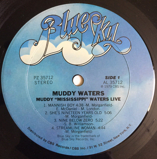 Muddy Waters : Muddy "Mississippi" Waters Live (LP, Album, Ter)