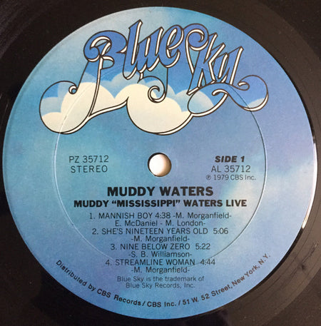 Muddy Waters : Muddy "Mississippi" Waters Live (LP, Album, Ter)