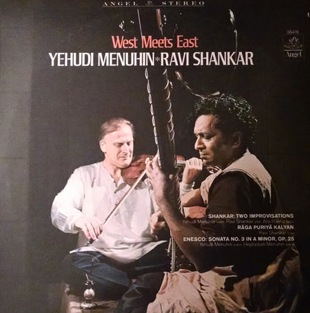 Yehudi Menuhin & Ravi Shankar : West Meets East (LP, Scr)