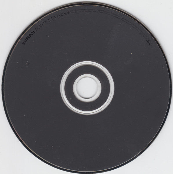 Interpol : Our Love To Admire (CD, Album)