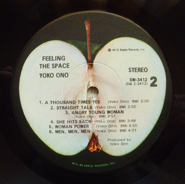 Yoko Ono / Plastic Ono Band* & Something Different : Feeling The Space (LP, Album, Win)