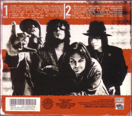 Mötley Crüe : Red, White & Crüe (2xCD, Comp, Club, Dig)