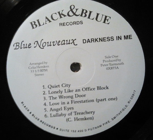 Blue Nouveaux : Darkness In Me (LP, Album)