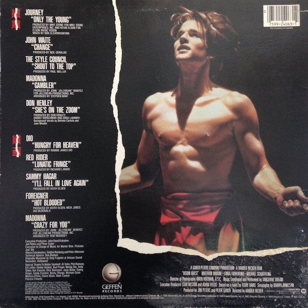Various : Vision Quest (Original Motion Picture Sound Track) (LP, Comp, All)