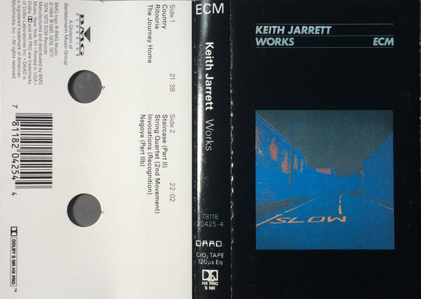 Keith Jarrett : Works (Cass, Comp, RE)