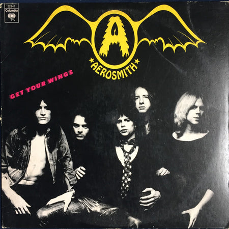 Aerosmith : Get Your Wings (LP, Album, RE, Pit)