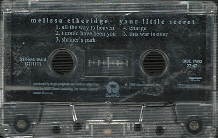 Melissa Etheridge : Your Little Secret (Cass, Album, Club, Chr)