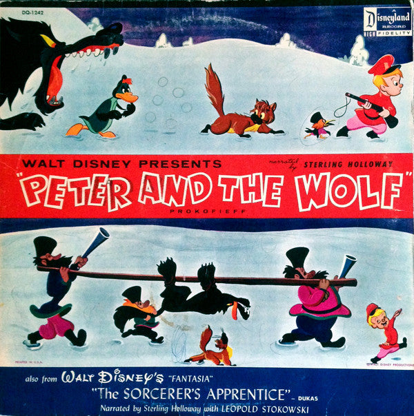 Various : Peter And The Wolf / The Sorcerer's Apprentice (LP, Album, RE, RP)