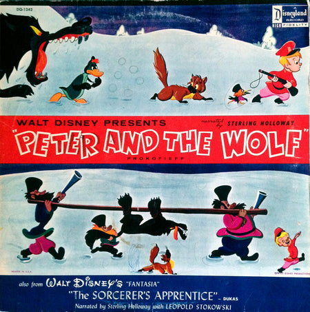 Various : Peter And The Wolf / The Sorcerer's Apprentice (LP, Album, RE, RP)
