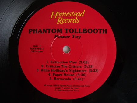 Phantom Tollbooth : Power Toy (LP, Album)