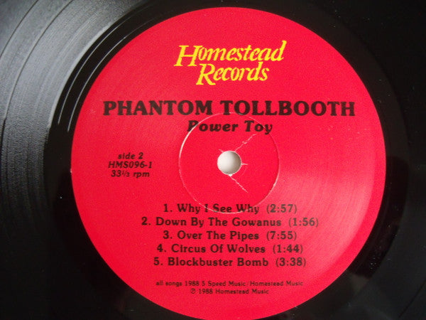 Phantom Tollbooth : Power Toy (LP, Album)