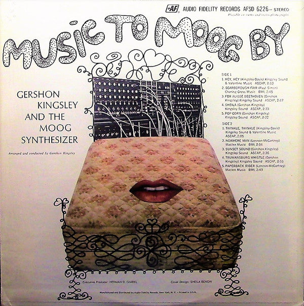 Gershon Kingsley : Music To Moog By (LP, Album)