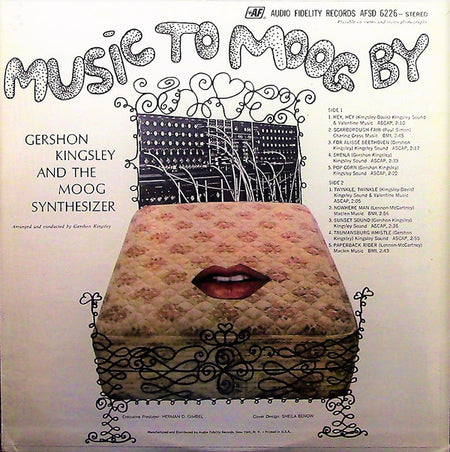 Gershon Kingsley : Music To Moog By (LP, Album)