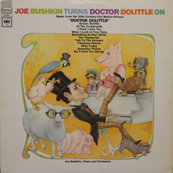 Joe Bushkin : Joe Bushkin Turns Doctor Dolittle On (LP, Album)
