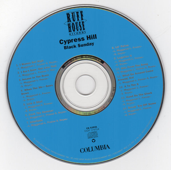 Cypress Hill : Black Sunday (CD, Album, RE, Pit)