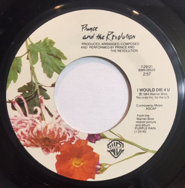 Prince And The Revolution : I Would Die 4 U (7", Spe)