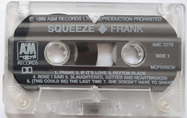 Squeeze (2) : Frank (Cass, Album)