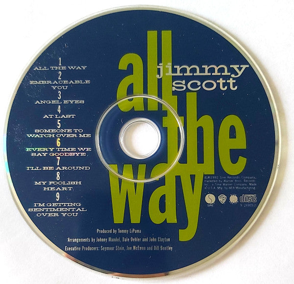 Jimmy Scott : All The Way (CD, Album)