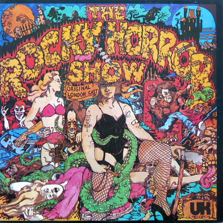 Original London Cast* : The Rocky Horror Show (LP, Album, Blu)