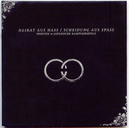Poostew vs. Japanische Kampfhörspiele : Heirat Aus Hass / Scheidung Aus Spass (CD, EP, Ltd, Dig)