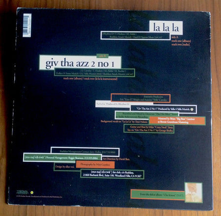 (mə-naj′-Ah-twä′)* : La La La / Giv Tha Azz 2 No 1 (12")