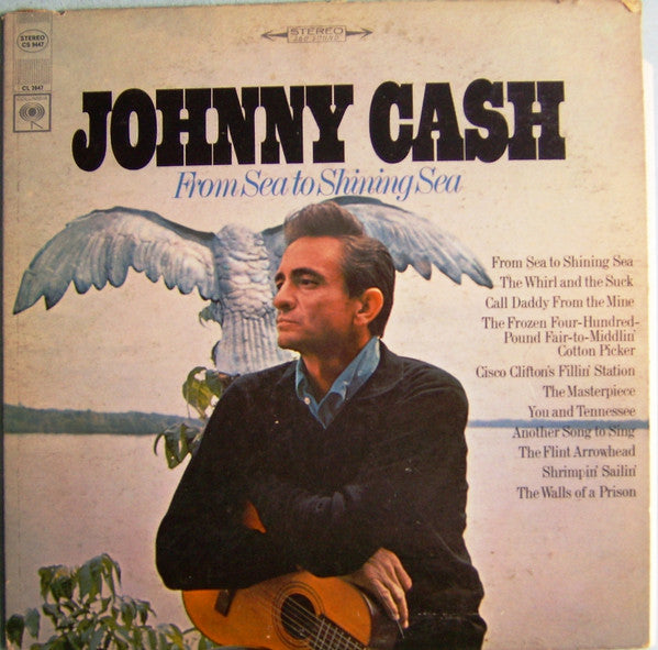 Johnny Cash : From Sea To Shining Sea (LP, Album, San)