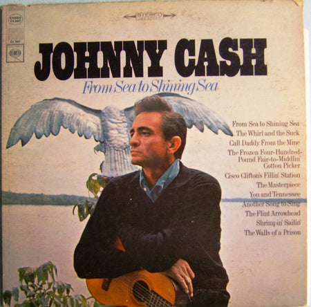 Johnny Cash : From Sea To Shining Sea (LP, Album, San)