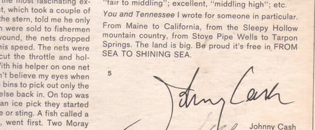 Johnny Cash : From Sea To Shining Sea (LP, Album, San)
