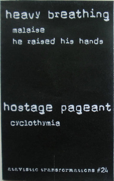 Heavy Breathing (2) & Hostage Pageant : Heavy Breathing & Hostage Pageant (Cass, EP)