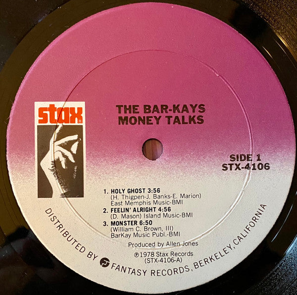 Bar-Kays : Money Talks (LP, Album, Ter)