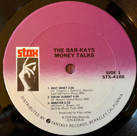 Bar-Kays : Money Talks (LP, Album, Ter)