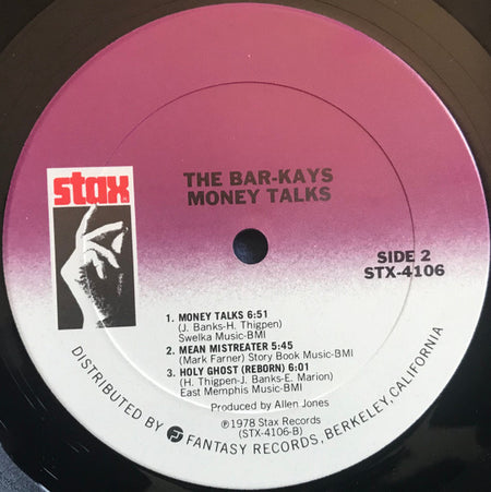 Bar-Kays : Money Talks (LP, Album, Ter)