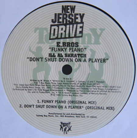 Ill Al Skratch / E Bros : Don't Shut Down On A Player / Funky Piano (12")