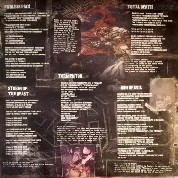 Kreator : Endless Pain  (2xLP, Album, RE, RM, 180)
