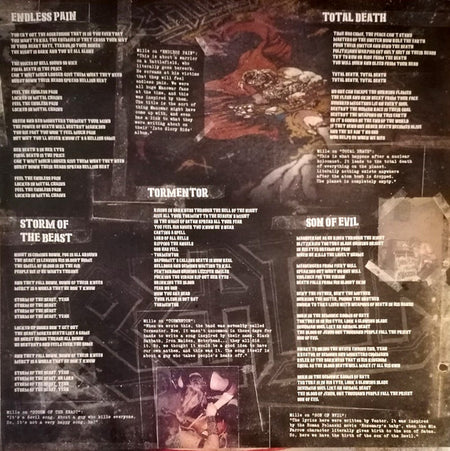 Kreator : Endless Pain  (2xLP, Album, RE, RM, 180)