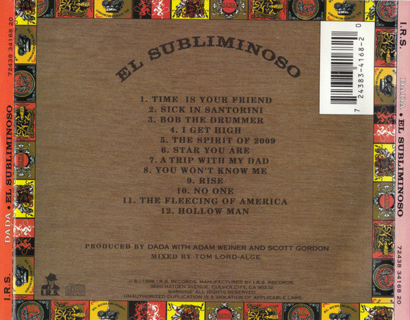 Dada (4) : El Subliminoso (CD, Album)