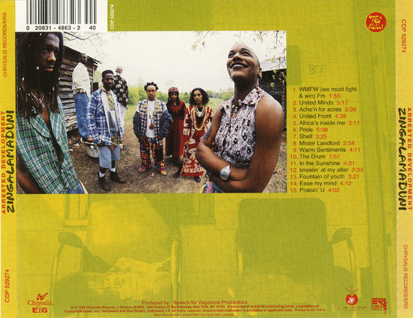 Arrested Development : Zingalamaduni (CD, Album, Club)